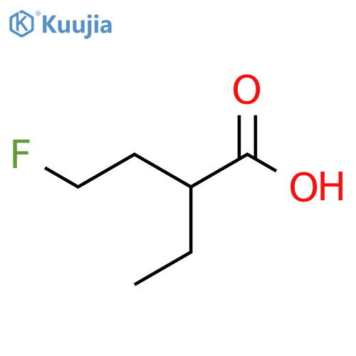 2-ethyl-4-fluorobutanoic acid structure