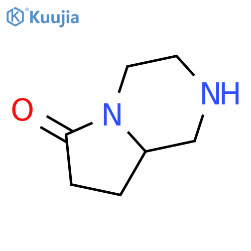 (8aS)-Hexahydro-pyrrolo1,2-Apyrazin-6(2H)-one Hydrochloride structure