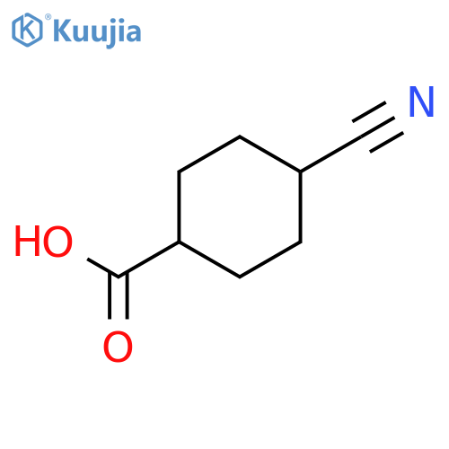 (1R,4R)-4-Cyanocyclohexane-1-carboxylic Acid structure