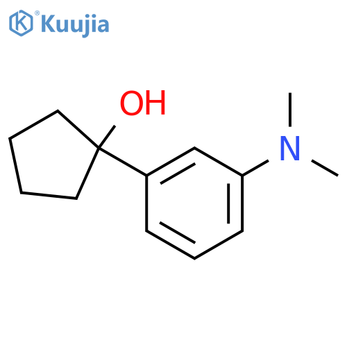 1-(3-(dimethylamino)phenyl)cyclopentanol structure
