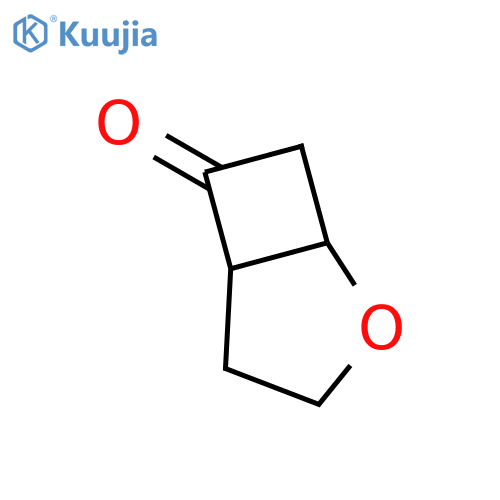 2-OXABICYCLO3.2.0HEPTAN-6-ONE structure
