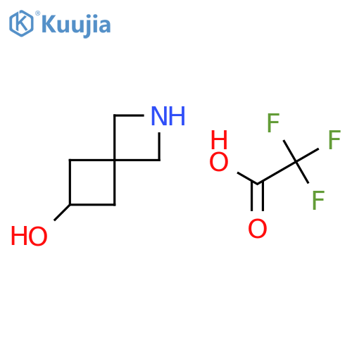 2-Azaspiro[3.3]heptan-6-ol trifluoroacetate structure