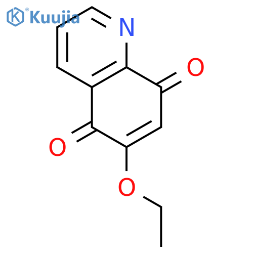 5,8-Quinolinedione,6-ethoxy- structure