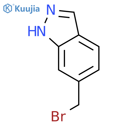 6-(Bromomethyl)-1H-indazole structure