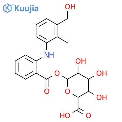 3-Hydroxymethyl Mefenamic Acid Acyl-β-D-glucuronide structure