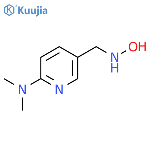 5-(hydroxyamino)methyl-N,N-dimethylpyridin-2-amine structure