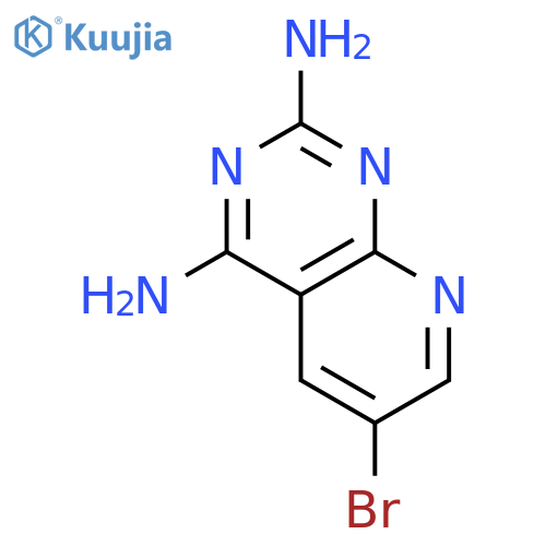 6-Bromopyrido[2,3-d]pyrimidine-2,4-diamine structure