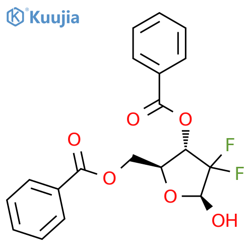 2-Deoxy-2,2-difuoro-D-ribofuranose-3,5-dibenzoate structure