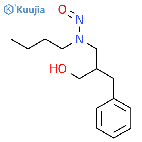 N-[(2S)-2-benzyl-3-hydroxy-propyl]-N-butyl-nitrous amide structure