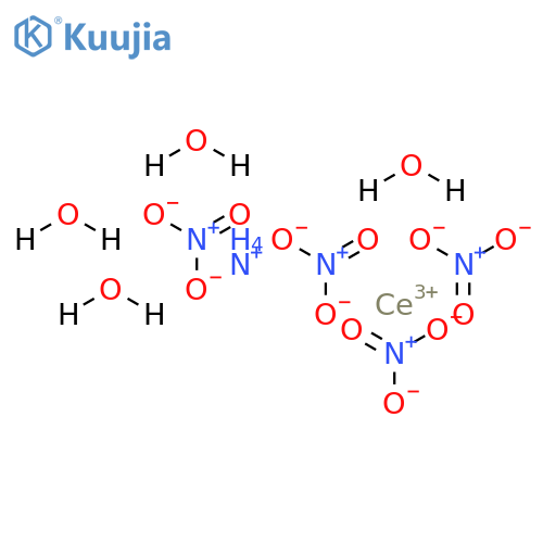 Nitric acid, ammoniumcerium(3+) salt (5:2:1) structure