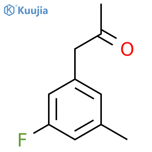 1-(3-Fluoro-5-methylphenyl)propan-2-one structure
