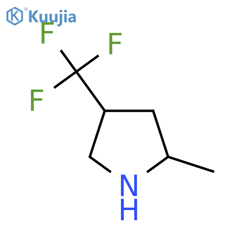 2-methyl-4-(trifluoromethyl)pyrrolidine structure
