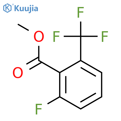 methyl 2-fluoro-6-(trifluoromethyl)benzoate structure