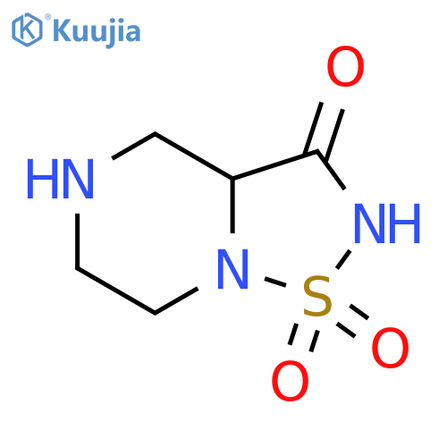 hexahydro-2H-1lambda6-1,2,5thiadiazolo2,3-apiperazine-1,1,3-trione structure