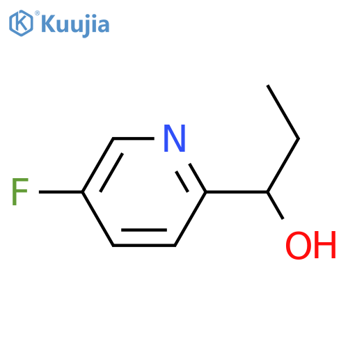 1-(5-fluoropyridin-2-yl)propan-1-ol structure