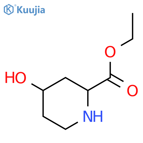 ethyl 4-hydroxypiperidine-2-carboxylate structure