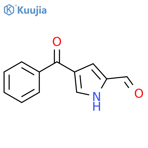 1H-Pyrrole-2-carboxaldehyde, 4-benzoyl- structure