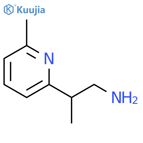 2-(6-Methylpyridin-2-yl)propan-1-amine structure