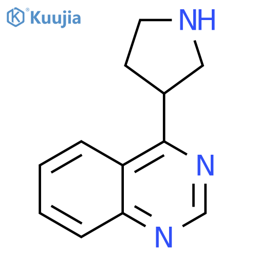 Quinazoline, 4-(3-pyrrolidinyl)- structure
