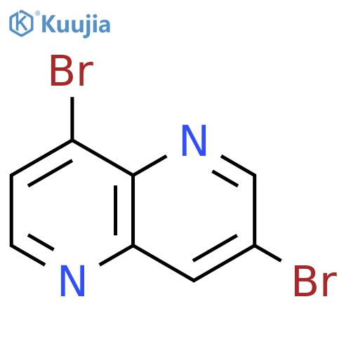 3,8-Dibromo-1,5-naphthyridine structure