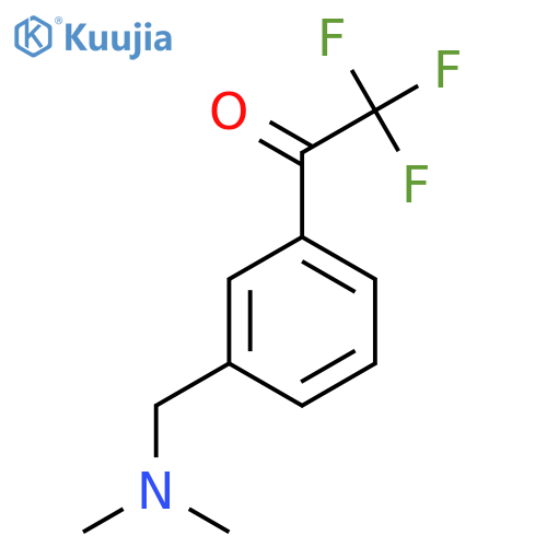 1-{3-(dimethylamino)methylphenyl}-2,2,2-trifluoroethan-1-one structure