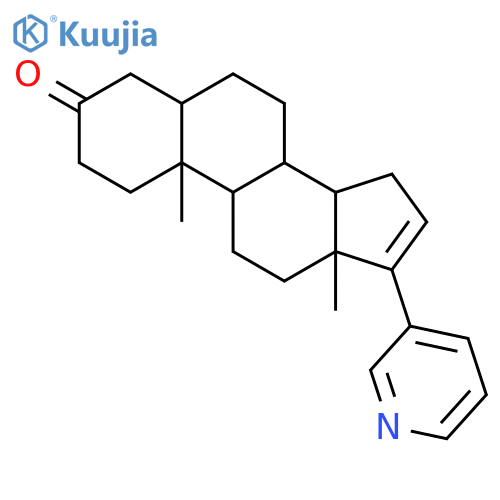 (5α)-17-(3-Pyridinyl)androst-16-en-3-one structure