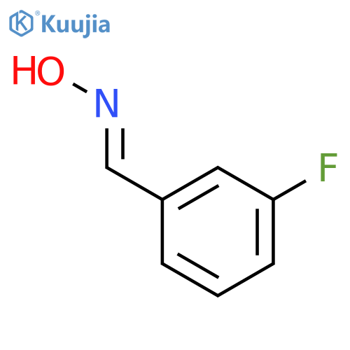 (E)-N-[(3-fluorophenyl)methylidene]hydroxylamine structure