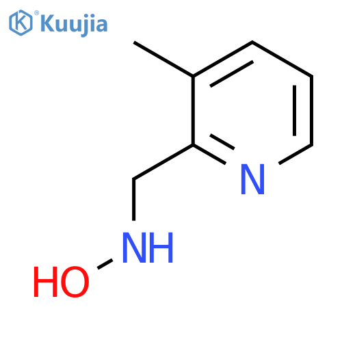 N-(3-methylpyridin-2-yl)methylhydroxylamine structure