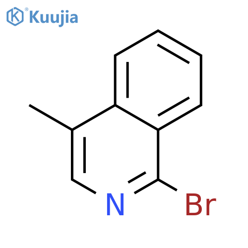 1-Bromo-4-methylisoquinoline structure