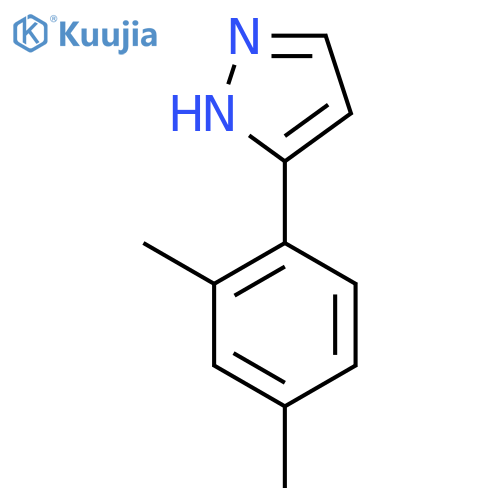 3-(2,4-Dimethylphenyl)-1H-pyrazole structure