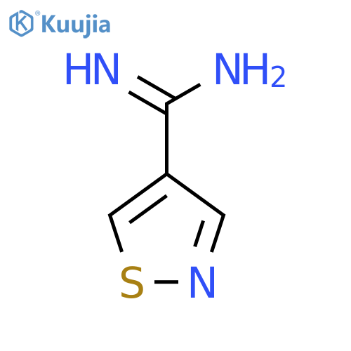 1,2-Thiazole-4-carboximidamide structure