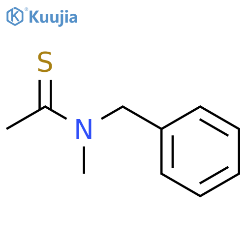Ethanethioamide,N-methyl-N-(phenylmethyl)- structure