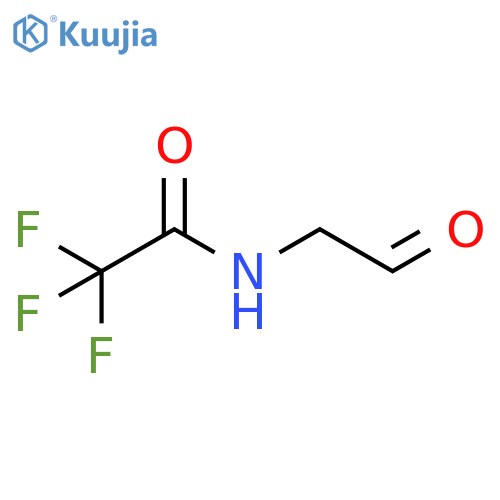 2,2,2-Trifluoro-N-(2-oxo-ethyl)-acetamide structure