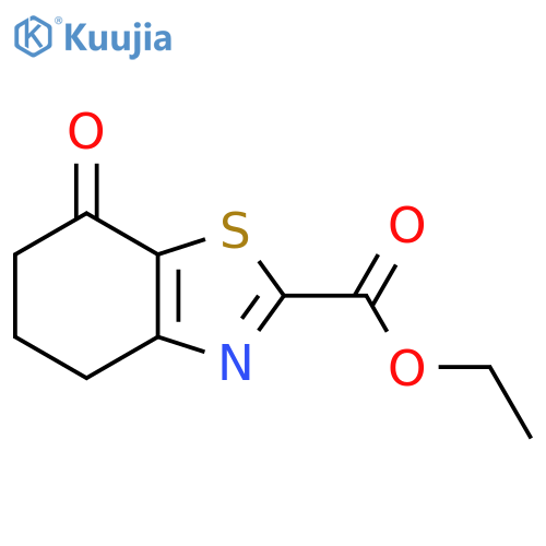 Ethyl 7-oxo-4,5,6,7-tetrahydro-1,3-benzothiazole-2-carboxylate structure