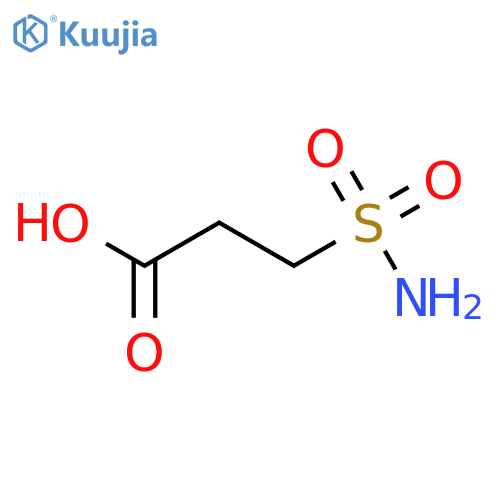3-(Aminosulfonyl)propanoic acid structure