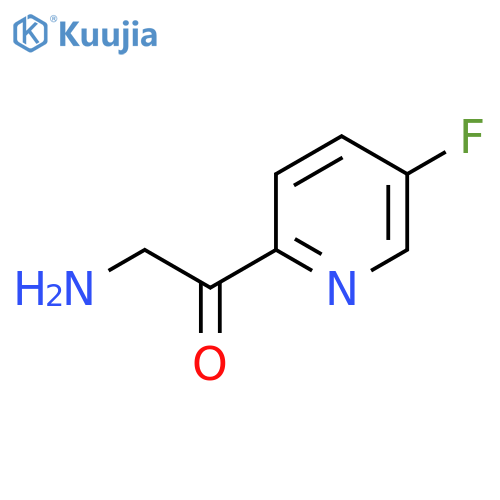 2-amino-1-(5-fluoropyridin-2-yl)ethan-1-one structure
