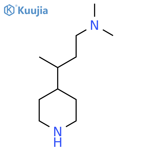 dimethyl3-(piperidin-4-yl)butylamine structure