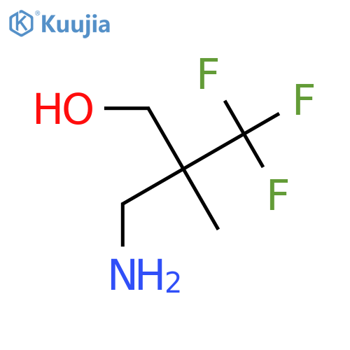 3-Amino-2-methyl-2-(trifluoromethyl)propan-1-ol structure