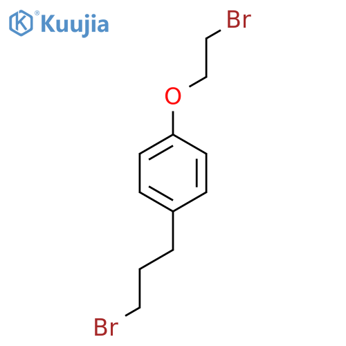 2-Bromo-4-(3-bromopropyl)ethoxybenzene structure