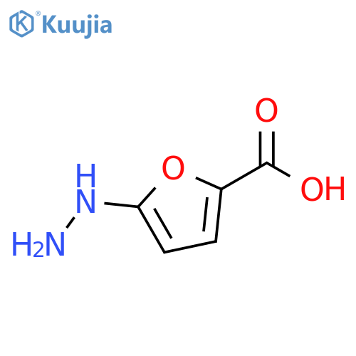 5-HYDRAZINYLFURAN-2-CARBOXYLIC ACID structure