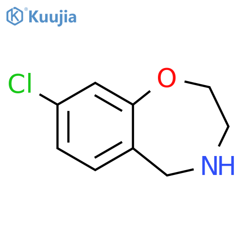 8-chloro-2,3,4,5-tetrahydro-1,4-benzoxazepine structure