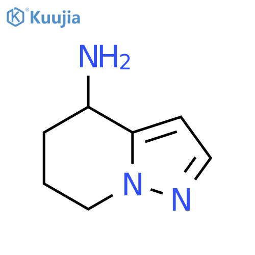 4H,5H,6H,7H-pyrazolo1,5-apyridin-4-amine structure