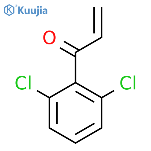 1-(2,6-dichlorophenyl)prop-2-en-1-one structure