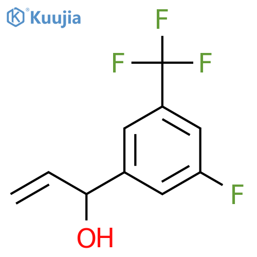 1-3-fluoro-5-(trifluoromethyl)phenylprop-2-en-1-ol structure