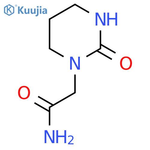 2-(2-Oxo-1,3-diazinan-1-yl)acetamide structure