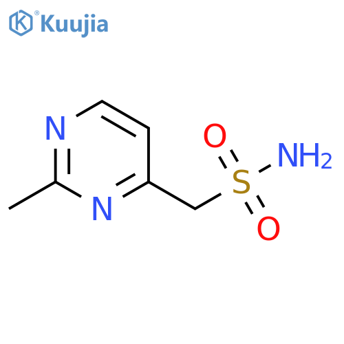 (2-methylpyrimidin-4-yl)methanesulfonamide structure