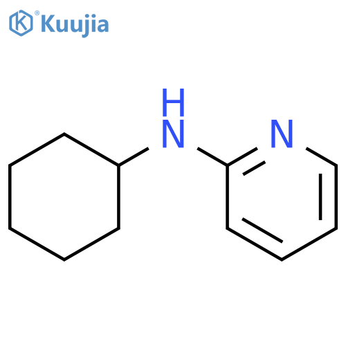 N-cyclohexylpyridin-2-amine structure
