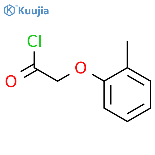 (2-Methylphenoxy)acetyl chloride structure