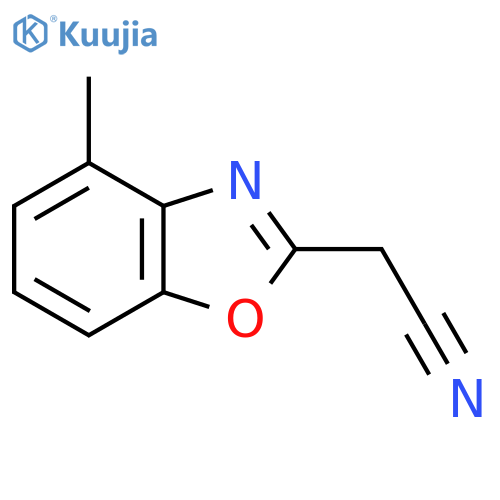 4-Methylbenzo[d]oxazole-2-acetonitrile structure