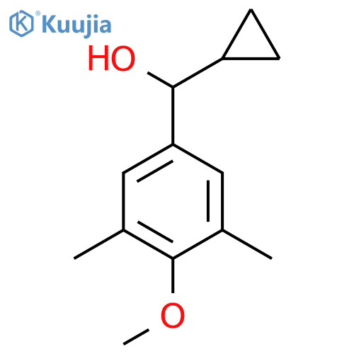 alpha-Cyclopropyl-4-methoxy-3,5-dimethylbenZenemethanol structure